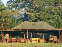 Busanga Bush Camp, Kafue National Park, Zamiba Â© Caroline Culbert