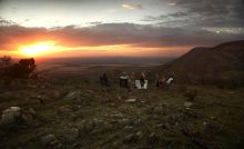 A private chef will cater delicious bush dinners at sunset at Mara House, Masai Mara National Reserve, Kenya