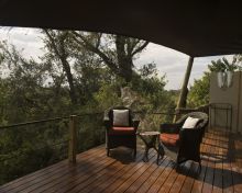 Deck at Chitabe Camp, Moremi Game Reserve, Botswana (Dave Hamman)