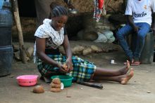 Village life at Chole Mjini Lodge, Mafia Island, Tanzania