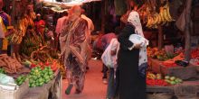 A marketplace in Stone Town - Dhow Palace Hotel, Zanzibar, Tanzania