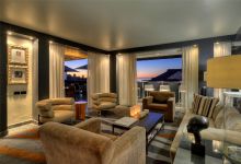 A lounge at O on Kloof, Cape Town, South Africa