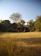 View of camp at Acacia House, Masai Mara National Reserve, Kenya (Steve Mann)
