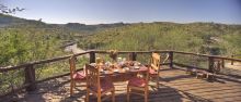 Dining with a beautiful view at Sabuk Lodge, Laikipia, Kenya (Stevie Mann)
