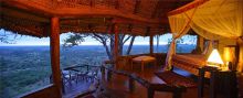Cottage and view- Elsas Kopje, Meru National Park, Kenya