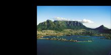 Table Mountain creates a dramatic backdrop for the city - Table Mountain, Cape Town, South Africa