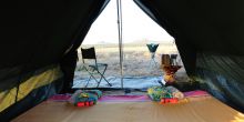 Luxury tent interiors
