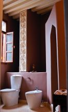 Bathroom at Mashariki Palace, Stone Town, Zanzibar, Tanzania