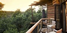 Tsala Treetop Lodge - Balcony