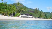 Exterior of the hotel with the surroundings at Le Meridien Barbarons, Mahe, Seychelles
