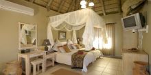 The guestroom interiors at Frans Indongo Lodge, Otjiwarongo, Namibia