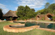The pool at Laragai House, Laikipia, Kenya