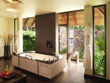 Bathroom at Four Seasons Mauritius, Anahita, Mauritius