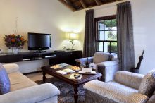 Suite lounge at Grande Roche, Paarl, South Africa