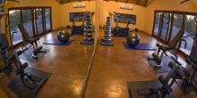 The gym and fitness center at Elephant Plains Game Lodge, Sabi Sands Game Reserve, South Africa