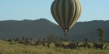 Southern Serengeti Hot Air Balloon Launch Site, Serengeti National Park, Tanzania