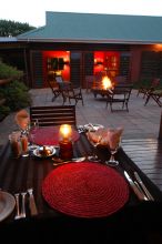 Hluhuwe River Lodge - Dinner on Main Lodge Terrace