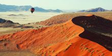 Namib Desert Balloon Safari, Sossusvlei, Namibia