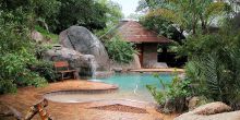 Take a dip in the pool at Idube