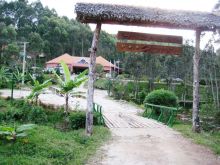 Entryway at Andasibe Hotel, Andasibe National Park, Madagascar (Mango Staff photo)