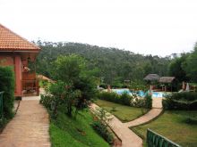 The grounds at Andasibe Hotel, Andasibe National Park, Madagascar (Mango Staff photo)