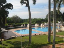 Pool at Lake Victoria Hotel, Entebbe, Uganda