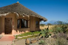 Cabin exterior at KIA Lodge, Arusha, Tanzania