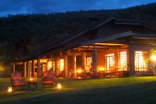 Kiangazi House, Lake Naivasha, Kenya by night