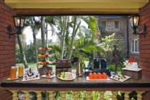 Coffee bar at Fairview Hotel, Nairobi, Kenya