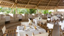 The Kilimanjaro Restaurant offers al fresco dining among the palms at Gold Zanzibar Beach House & Spa, Zanzibar, Tanzania 