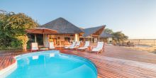 Pool at Nxai Pan Camp, Nxai Pan National Park, Botswana