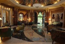 The entrance at La Gazelle D'Or, Taroudant, Morocco