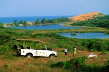 Land trips to lakes- Benguerra Lodge, Bazaruto Archipelago, Mozambique