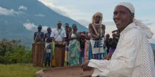 Locals at Virunga Lodge, Volcanoes National Park, Uganda