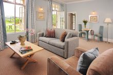 Private lounge at Shamwari Long Lee Manor, Shamwari Game Reserve, South Africa