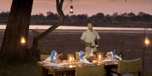 Luangwa River Camp Dinner