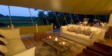 Lounge at Stanleys Camp, Okavango Delta, Botswana