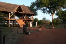 Main lodge at Selous Impala Camp, Selous National Park, Tanzania
