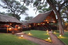 The main lodge at Elephant Valley Lodge, Chobe National Park, Botswana