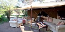 Serian Nkorombo Camp - comfy lounge area