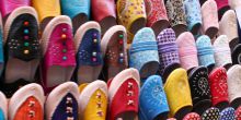 Morocco market shoes