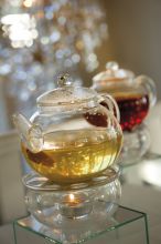 A charming and modern tea service at More Quarters, Cape Town, South Africa