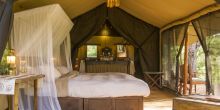 Mwiba Tented Camp tented room