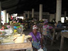 Open markets at Mikhaels Hotel, Brazzaville, Republic of Congo (Mango Staff photo) 