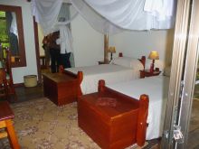 Bedroom at Engagi Lodge, Bwindi Impenetrable Forest, Uganda (Mango Staff photo)