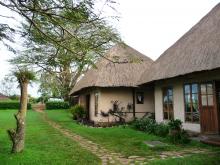 Camp exterior at Ndali Lodge, Kibale Forest National Park, Uganda (Mango Staff photo)