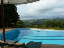 Pool at Ndali Lodge, Kibale Forest National Park, Uganda (Mango Staff photo)