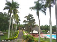 Hotel grounds at Lake Victoria Hotel, Entebbe, Uganda