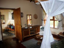 Bedroom at Virunga Lodge, Volcanoes National Park, Uganda (Mango Staff photo)
