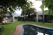 Pool Patio Area at the African Rock Hotel